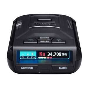 Uniden R3 EXTREME LONG RANGE Laser/Radar Detector, Black Tested Working W/ Mount